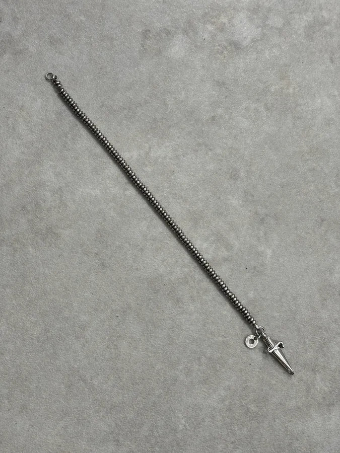 Cesare Paciotti Silver 925 Bracelet Cross Toggle Charm xQaUUHK 10