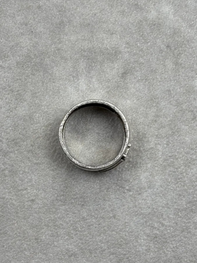 Cesare Paciotti Silver 925 Rhodium Dagger Band Ring xSWebAo 4