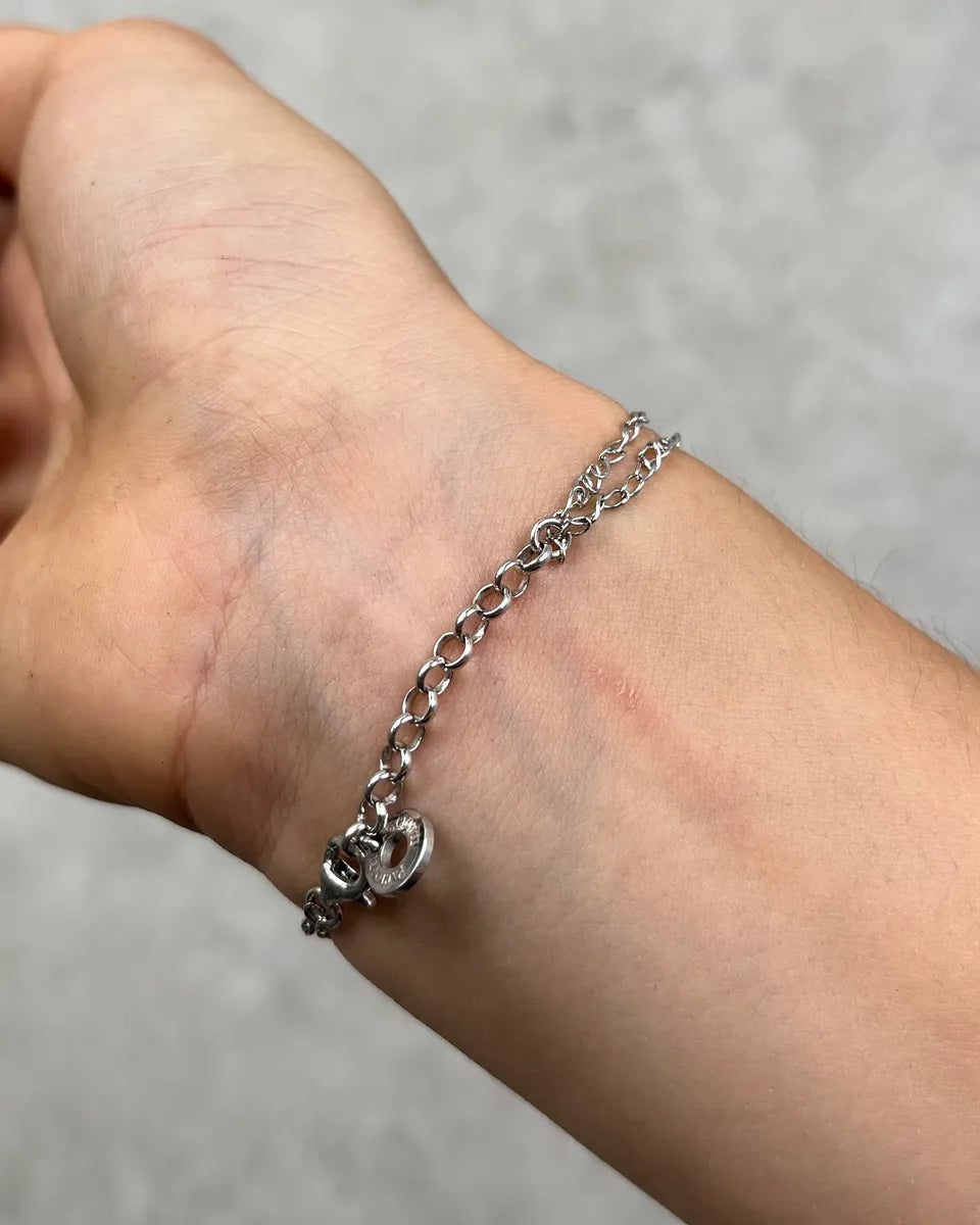 Cesare Paciotti Silver 925 Sterling Cross Bracelet OIecdIi 3