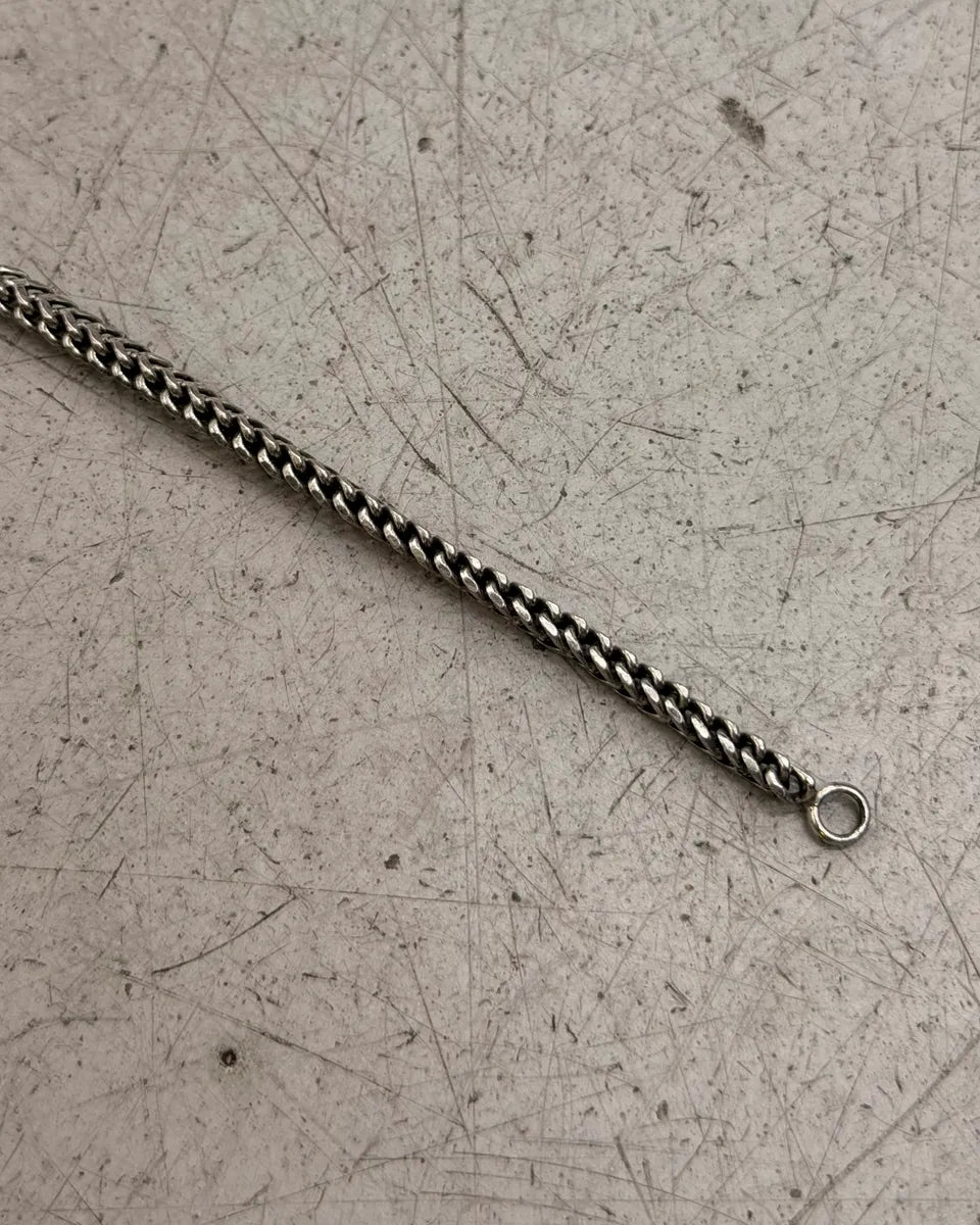 Cesare Paciotti Silver Metal Chain Dagger Bracelet CJFFSek 7