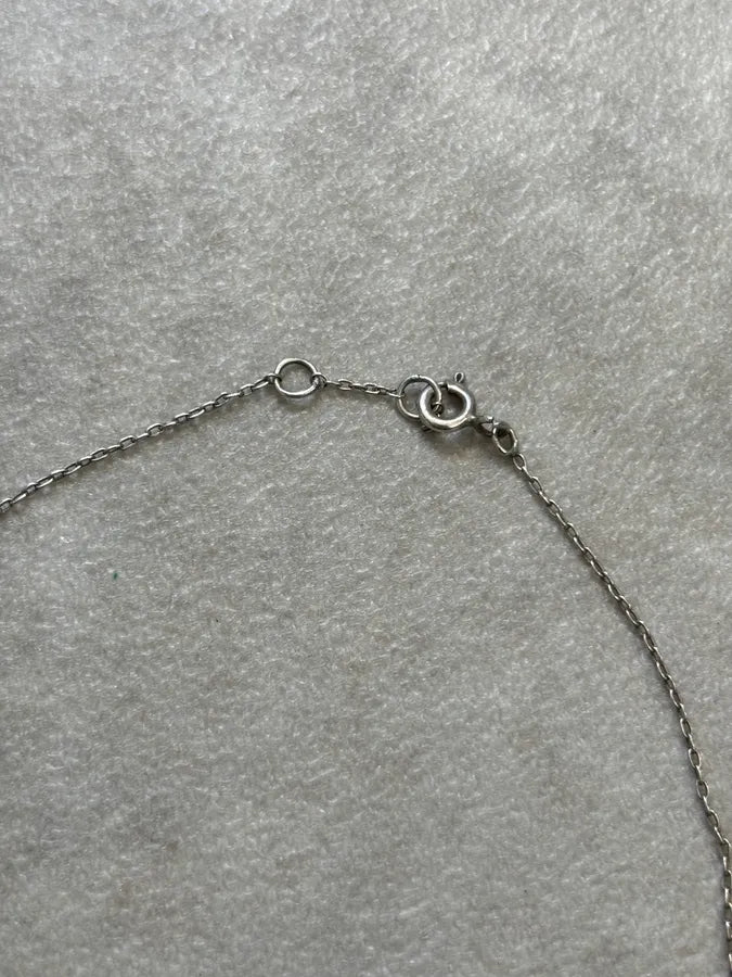 Cesare Paciotti Silver Metal Cross Pendant Necklace PVuVlpG 6