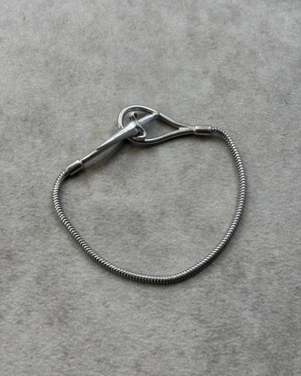 Cesare Paciotti Silver Steel Dagger Bracelet  MciqmHB 0
