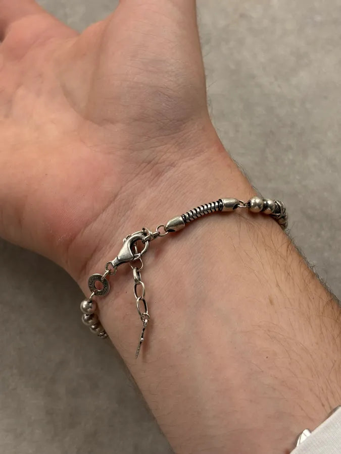 Cesare Paciotti Silver Sterling Silver Dagger Bracelet MQXdeLe 2