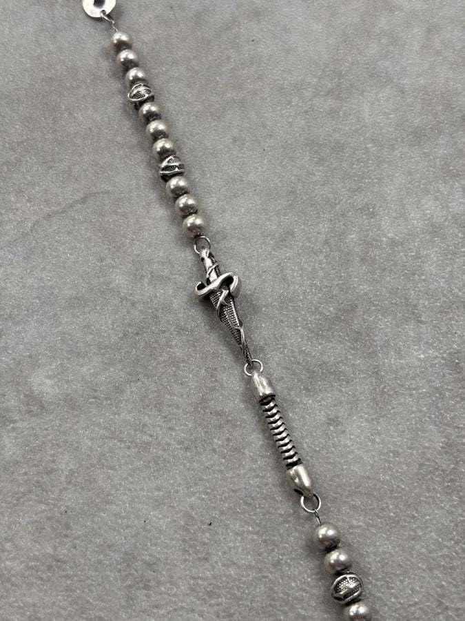 Cesare Paciotti Silver Sterling Silver Dagger Bracelet MQXdeLe 4