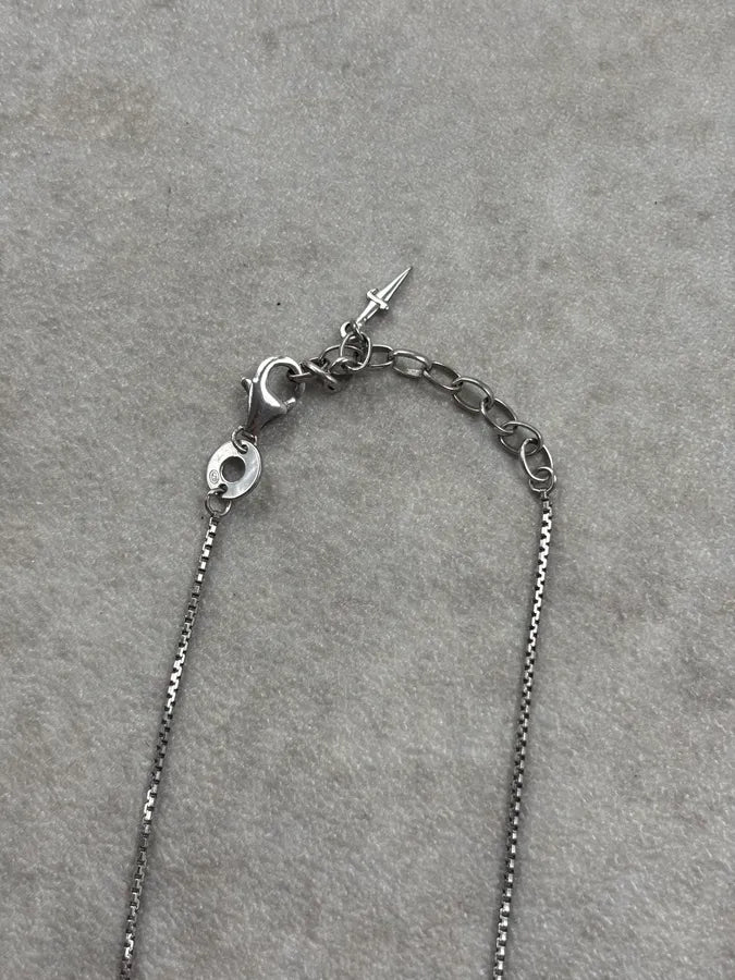 Cesare Paciotti Silver Sterling Silver Sword Pendant Necklace UrqgnCf 3