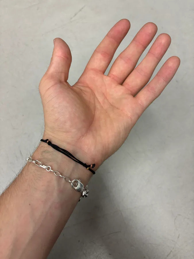 Cesare Paciotti Silver Dagger Chain Bracelet teLGQAc 2
