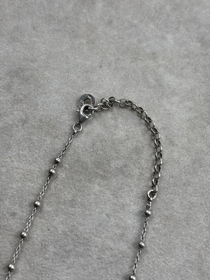 Cesare Paciotti Silver Sword Pendant Necklace TRtkUvz 4