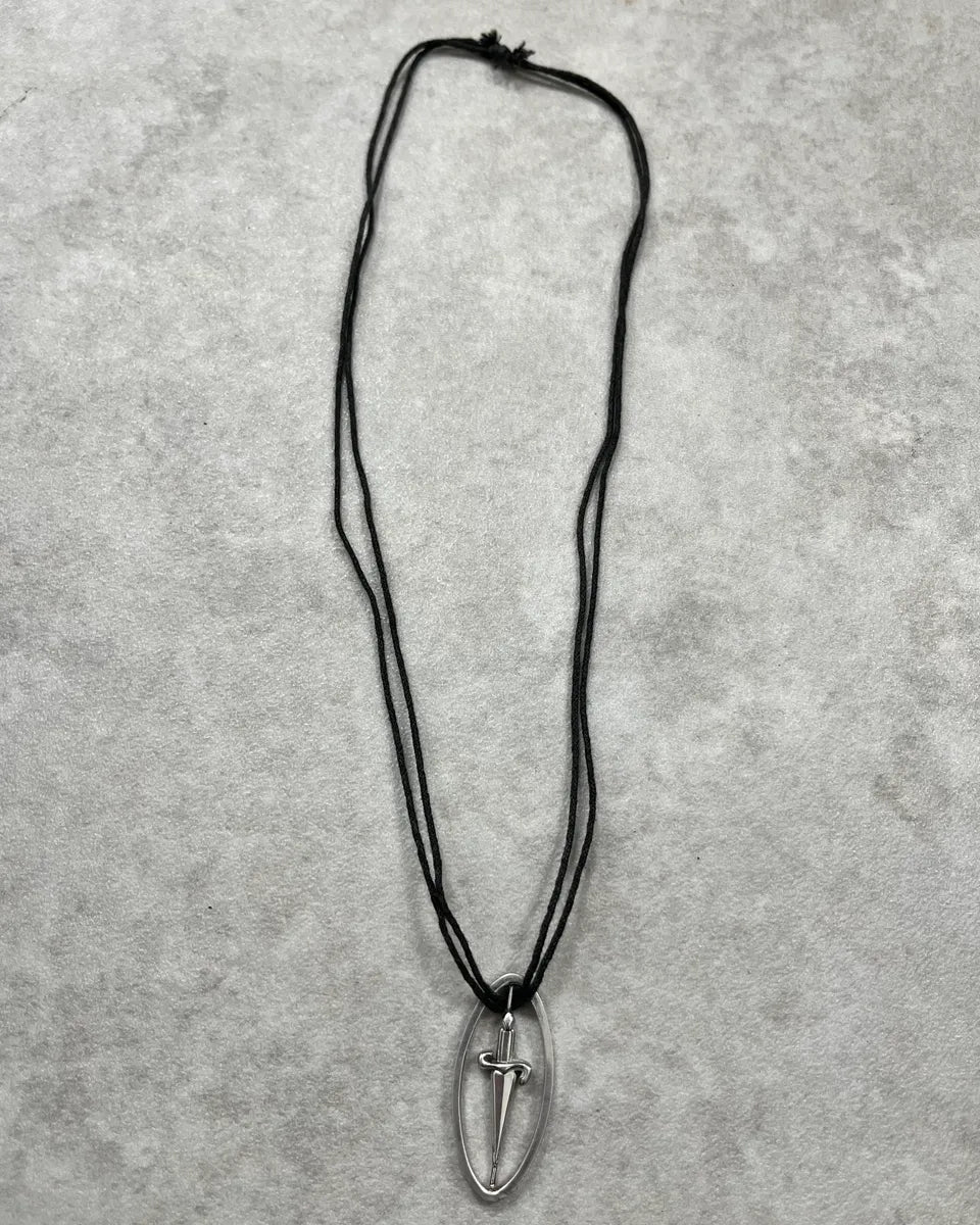 Cesare Paciotti Stainless Still Metal Cross Necklace CyadmWZ 4