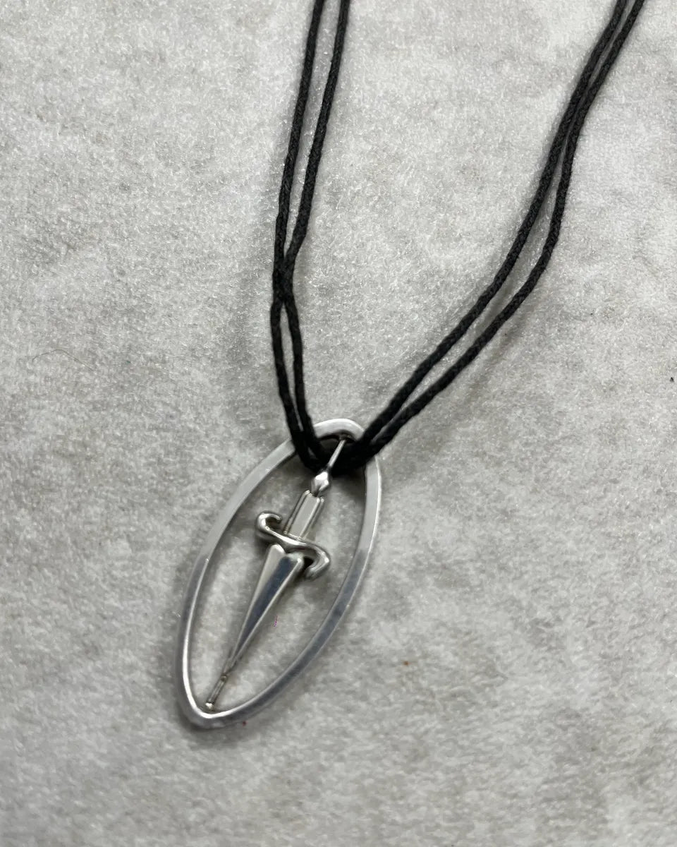 Cesare Paciotti Stainless Still Metal Cross Necklace CyadmWZ 5