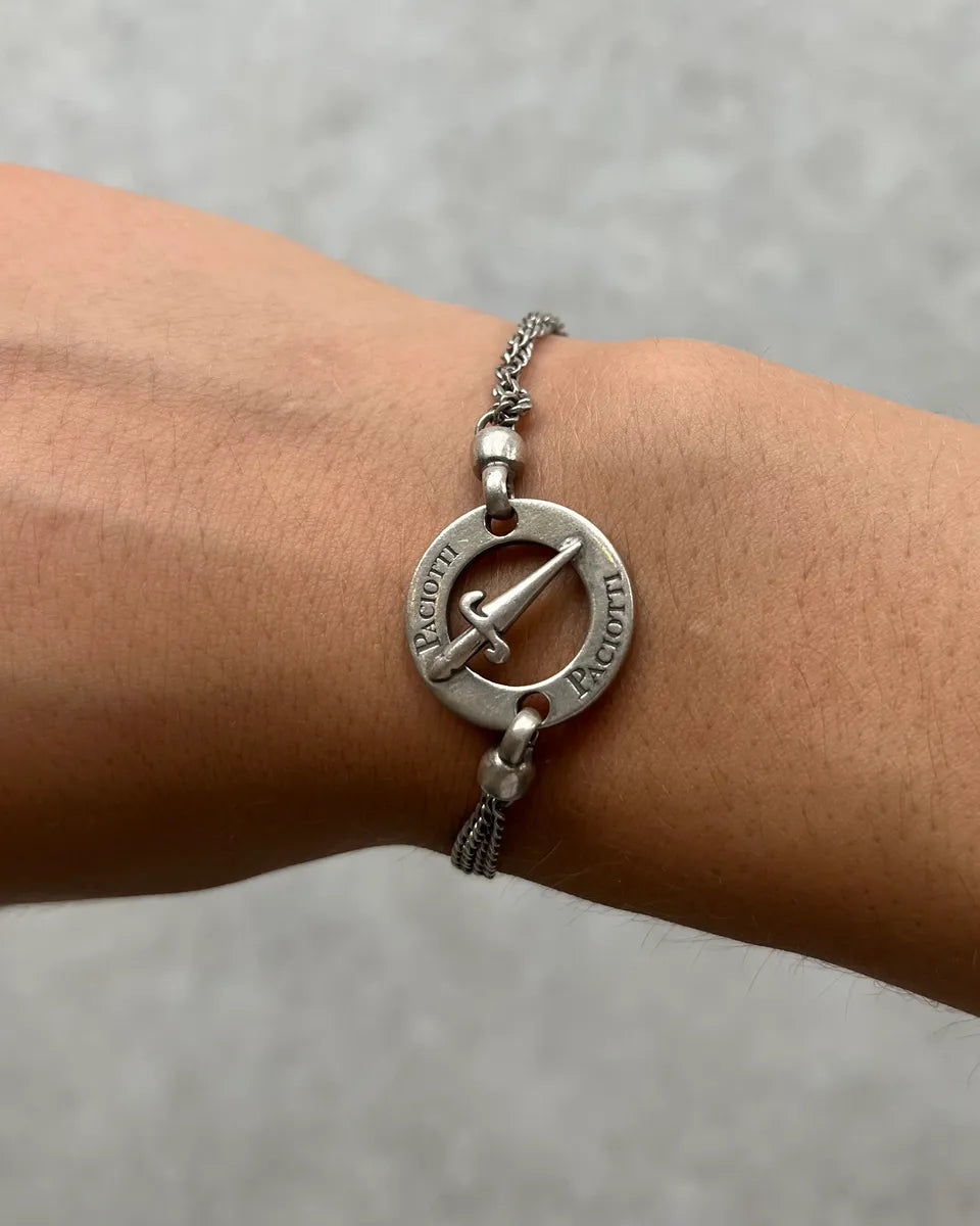 Cesare Paciotti Steel Logo Toggle Bracelet CHTfQGA 2