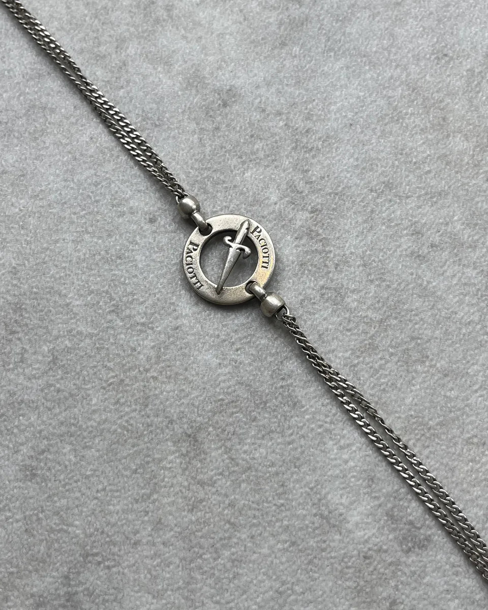 Cesare Paciotti Steel Logo Toggle Bracelet CHTfQGA 4