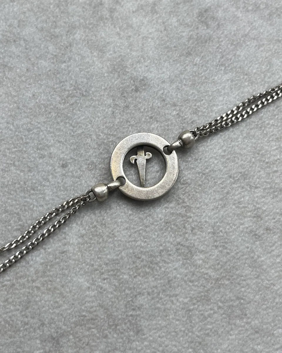 Cesare Paciotti Steel Logo Toggle Bracelet CHTfQGA 7