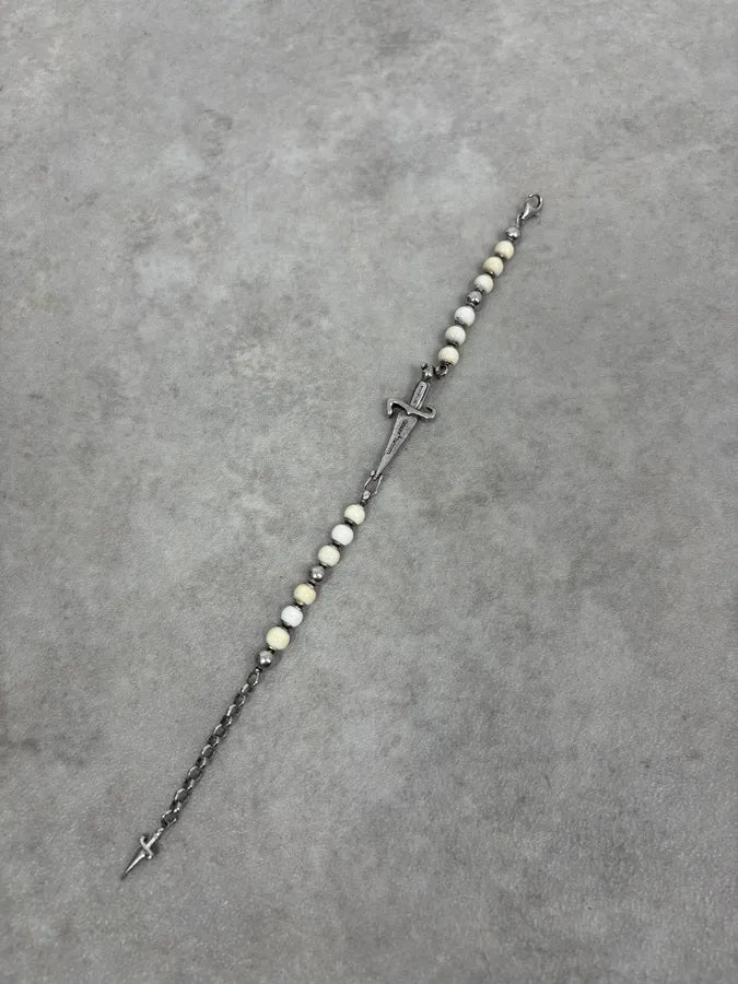 Cesare Paciotti White Bullet Dagger Bracelet AhGFJjj 5