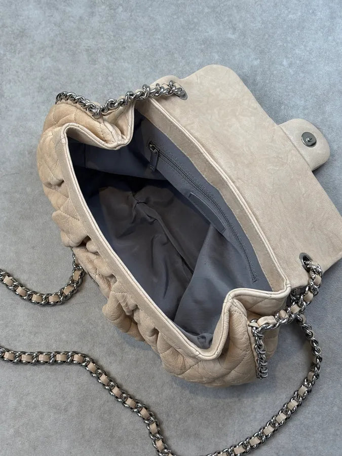 Chanel Beige Quilted Chain Shoulder Bag SzhlZuO 10