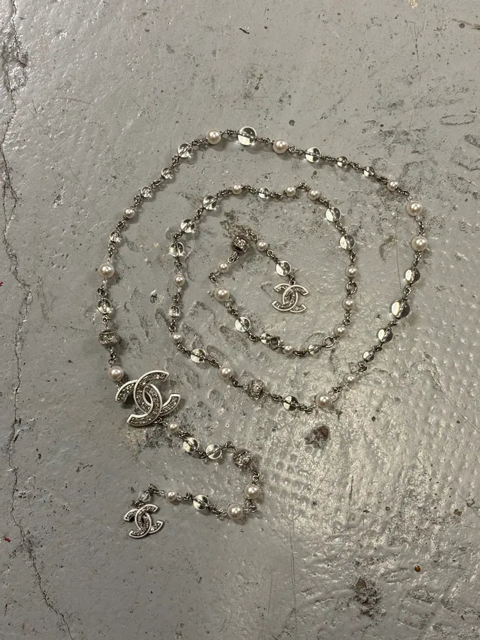 Chanel Long Contemporary Belt Necklace HVNRXZF 0