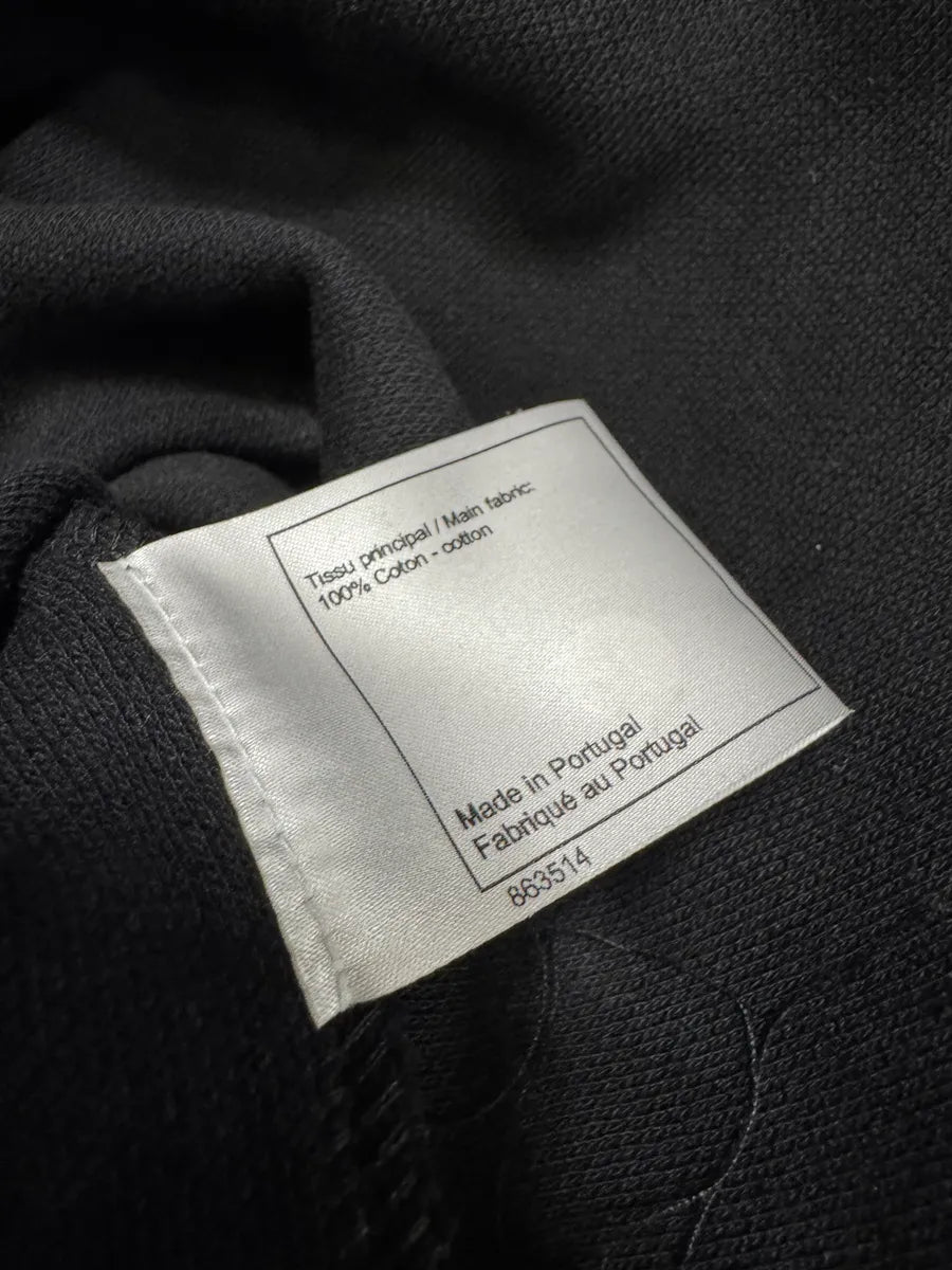 Chanel Black Short Sleeves Henley Tee-Shirt (S) xUdxPsF 8