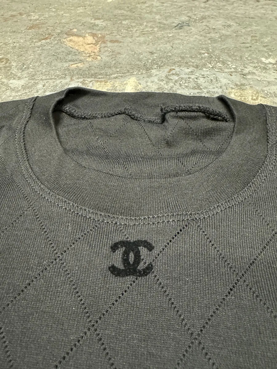 Chanel Black Uniform Longsleeves (L) KptYzDx 7