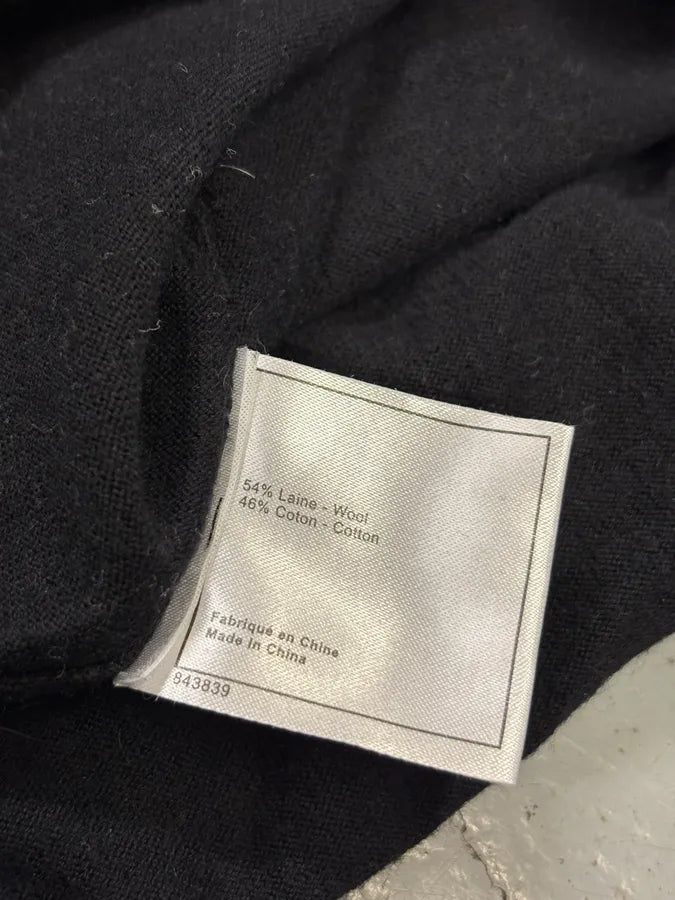Chanel Black Minimalist Buttoned Classy Sweater  cDNkHqI 7