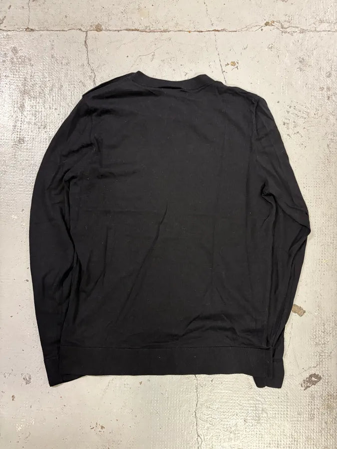 Chanel Black Minimalist Buttoned Classy Sweater  cDNkHqI 3