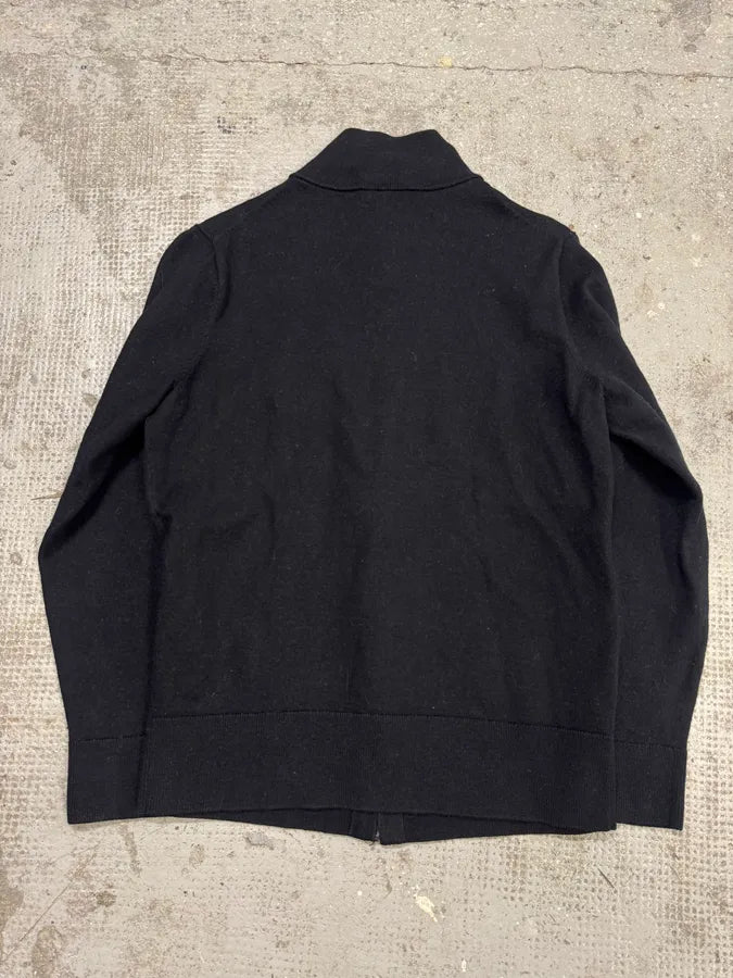 Chanel Black Zip-Up Uniform Sweater (M) RGZVkFB 3