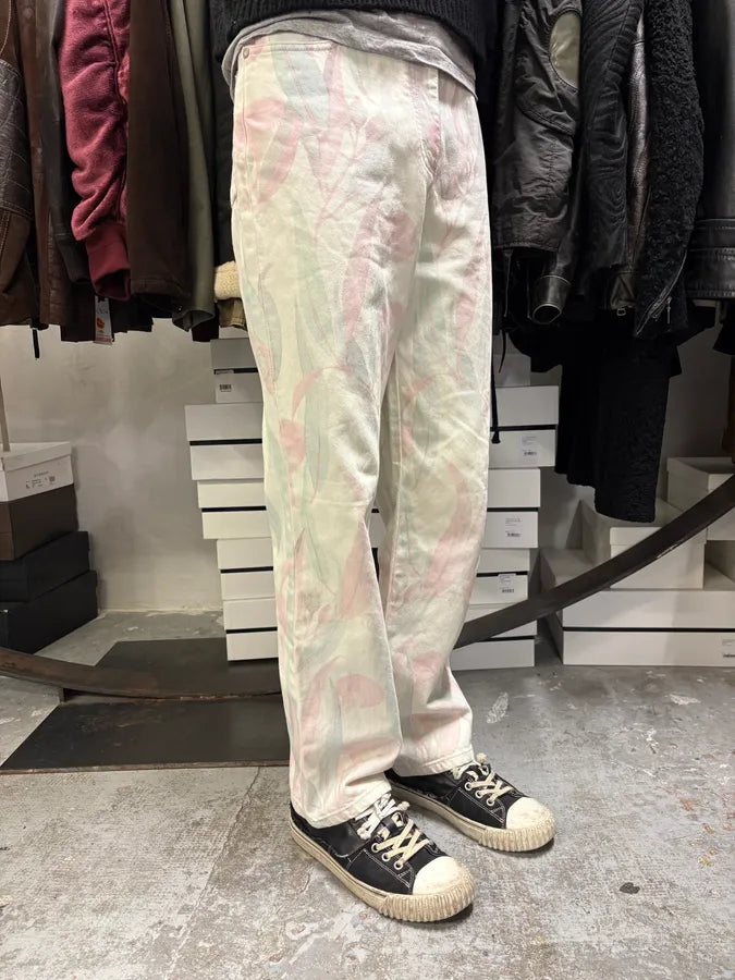 2010s Chanel Flowers Pink Easter Classy Pants ysQLIGx 2