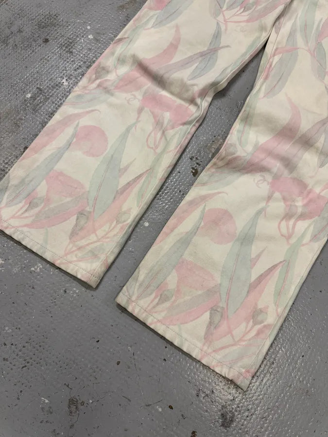 2010s Chanel Flowers Pink Easter Classy Pants ysQLIGx 9