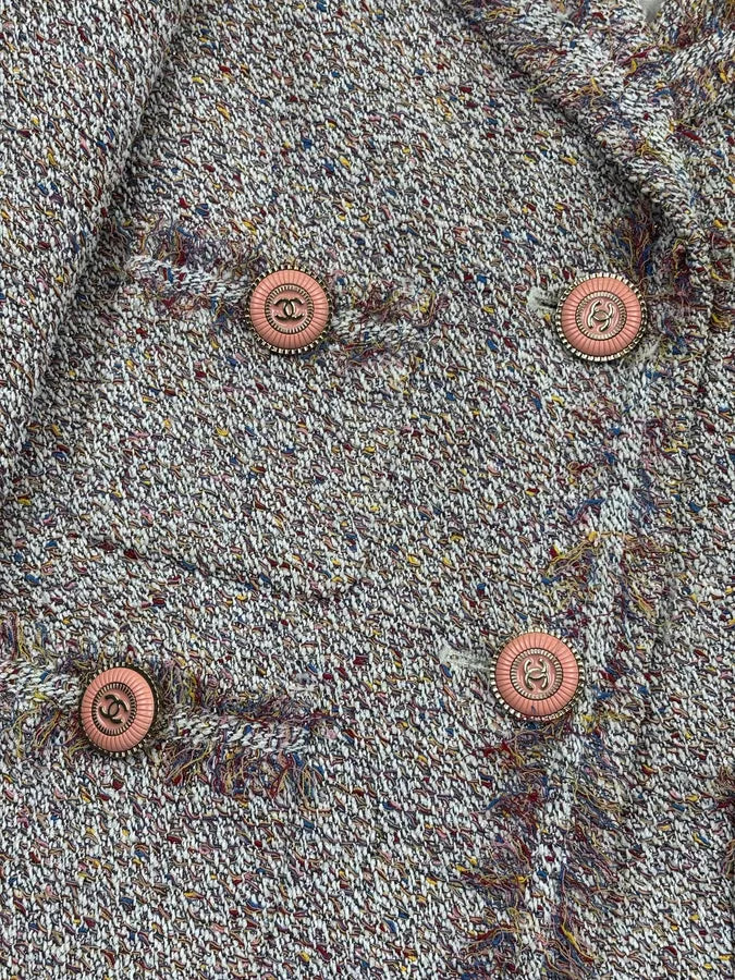 SS2019 Chanel Tweed Buttoned Jacket MyGURTD 8