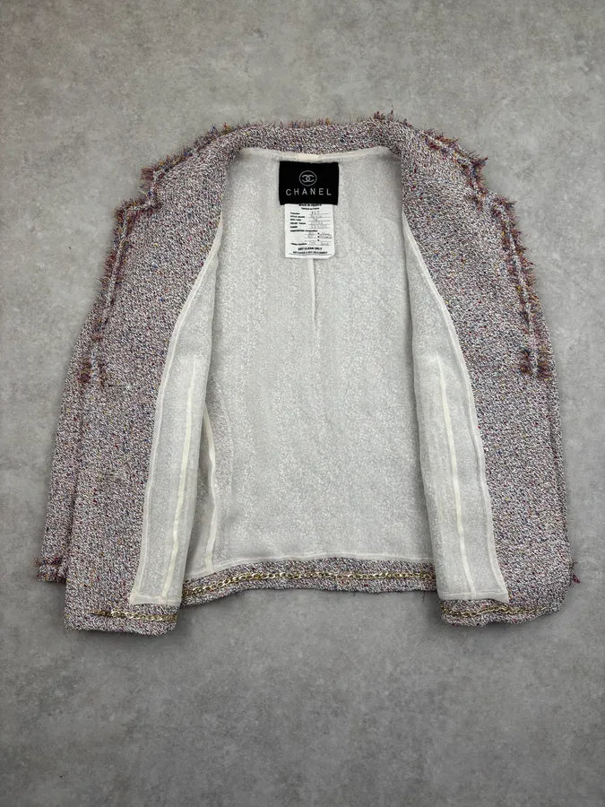 SS2019 Chanel Tweed Buttoned Jacket MyGURTD 6