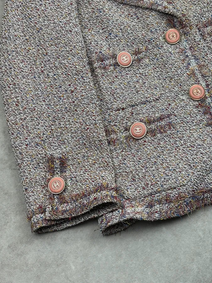 SS2019 Chanel Tweed Buttoned Jacket MyGURTD 7
