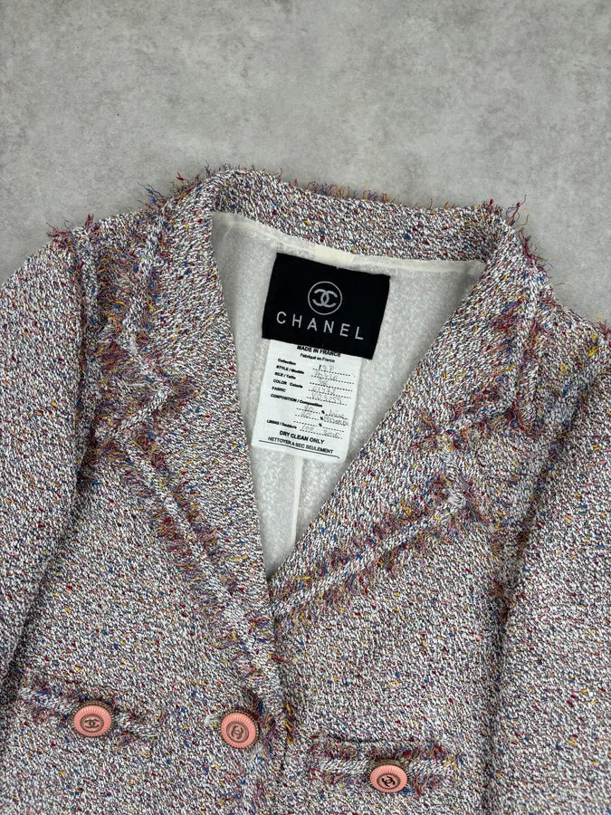SS2019 Chanel Tweed Buttoned Jacket MyGURTD 3
