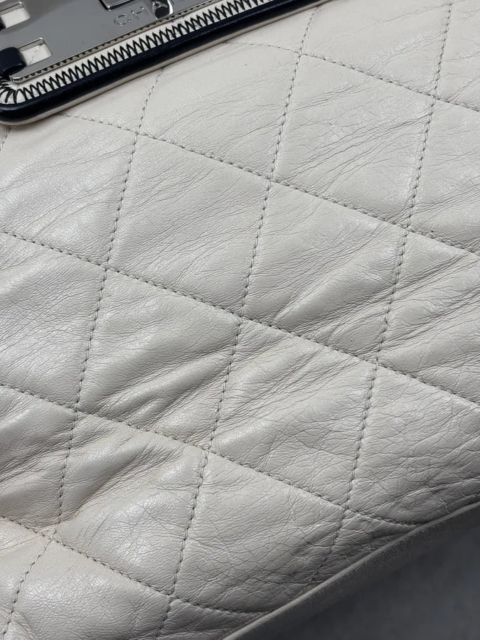 Chanel Quilted Beige Leather Business Affinity Bag TFXTges 10