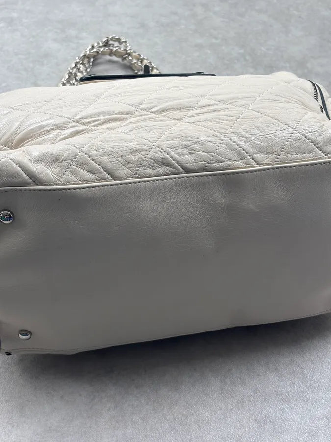 Chanel Quilted Beige Leather Business Affinity Bag TFXTges 9