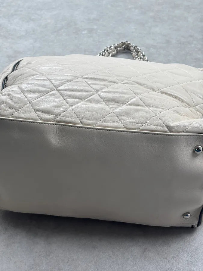 Chanel Quilted Beige Leather Business Affinity Bag TFXTges 18