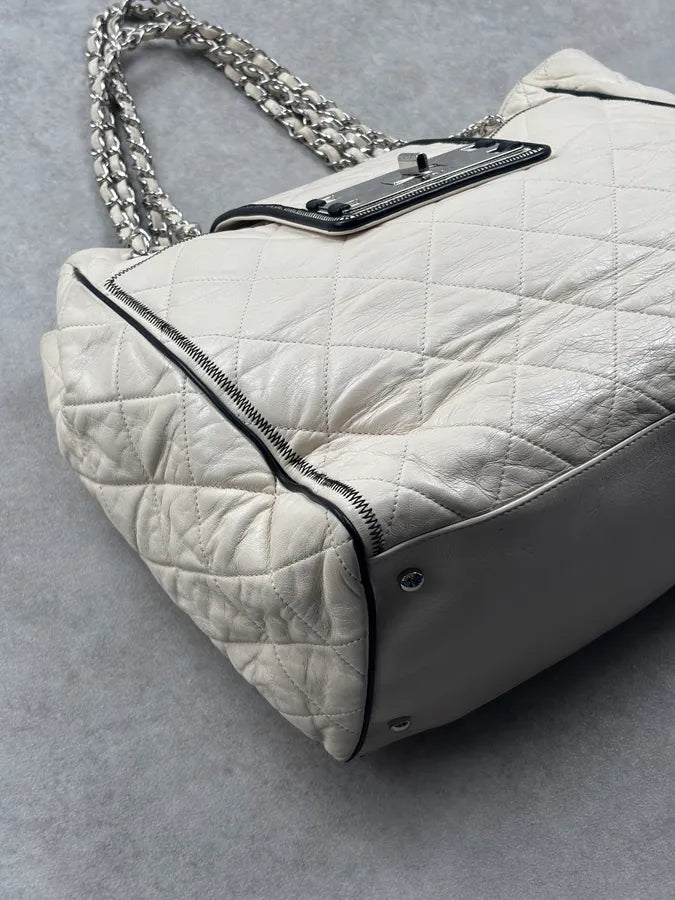 Chanel Quilted Beige Leather Business Affinity Bag TFXTges 8