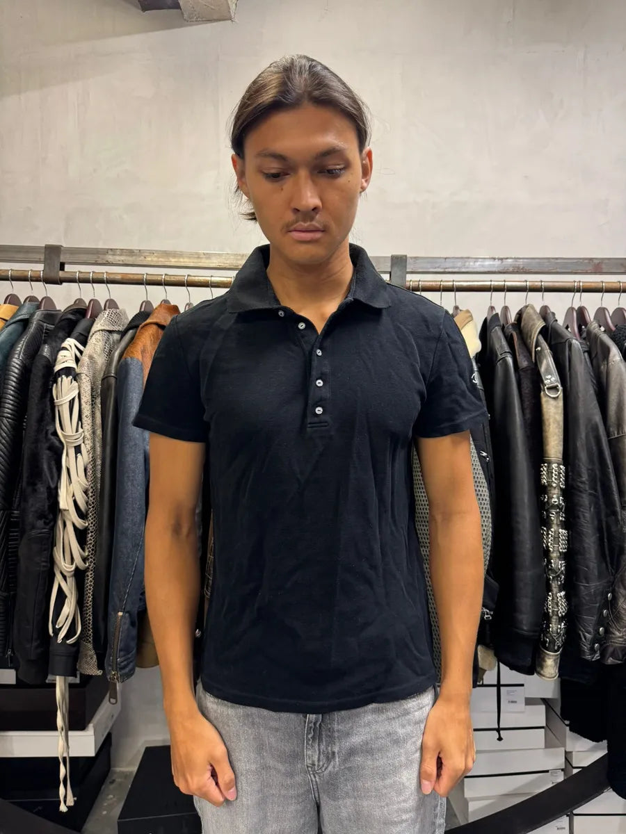Chanel Uniform Black Classic Polo Shirt ygYDPla 1