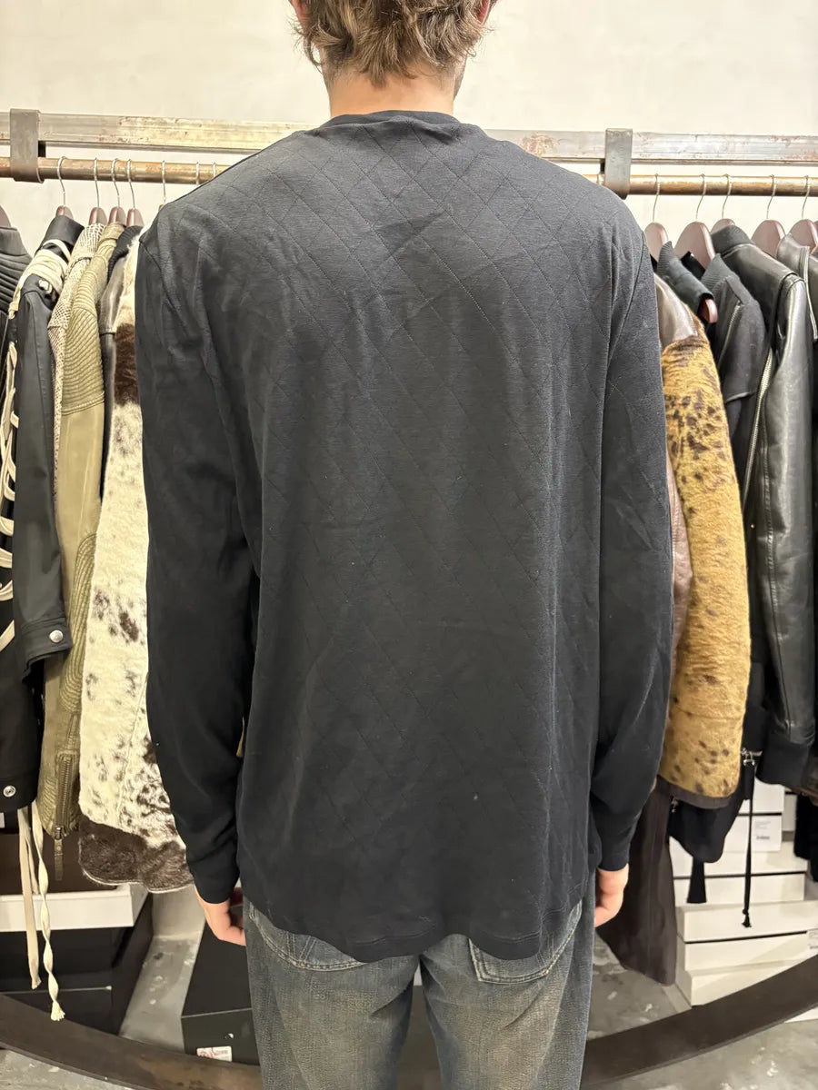 Chanel Uniform Black Logo Longsleeves GksnOWU 3