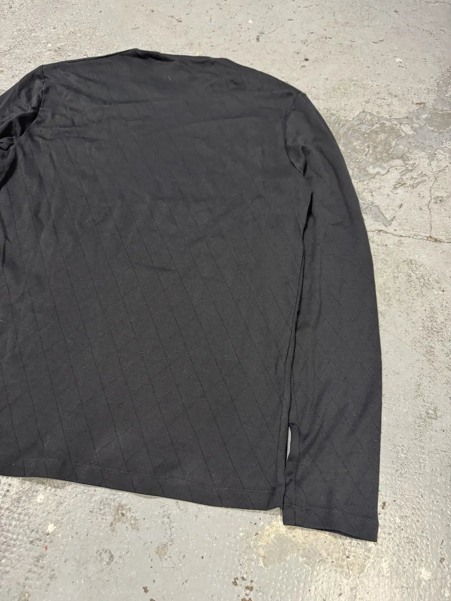 Chanel Uniform Black Logo Longsleeves GksnOWU 4