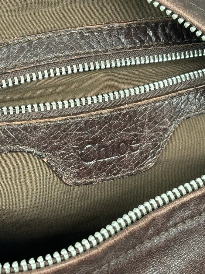 Chloé Red Burgundy Python Leather Silverado Handle Bag GhfUYLh 15