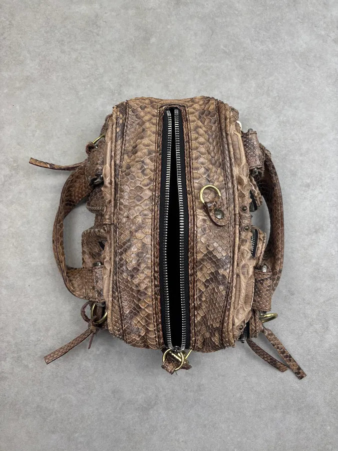 Chloé Betty Beige Python Leather Bag vQDiGot 15