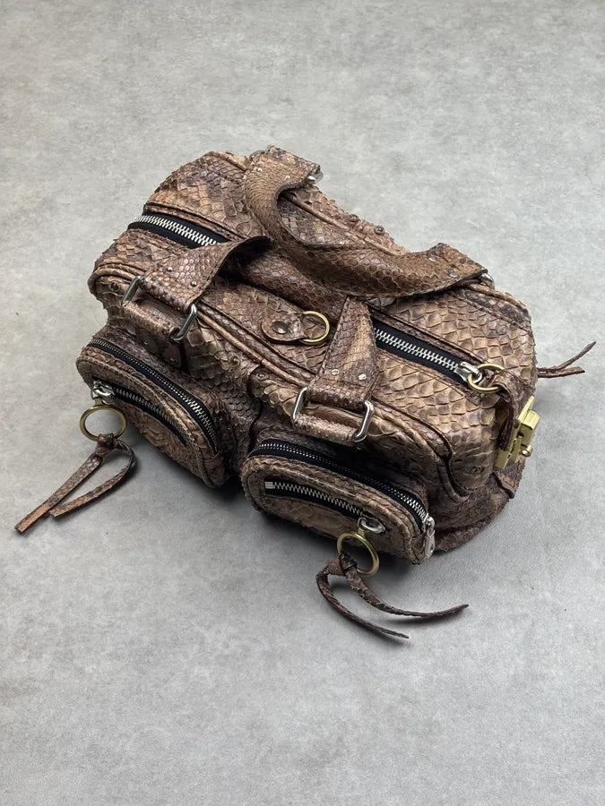 Chloé Betty Beige Python Leather Bag vQDiGot 3