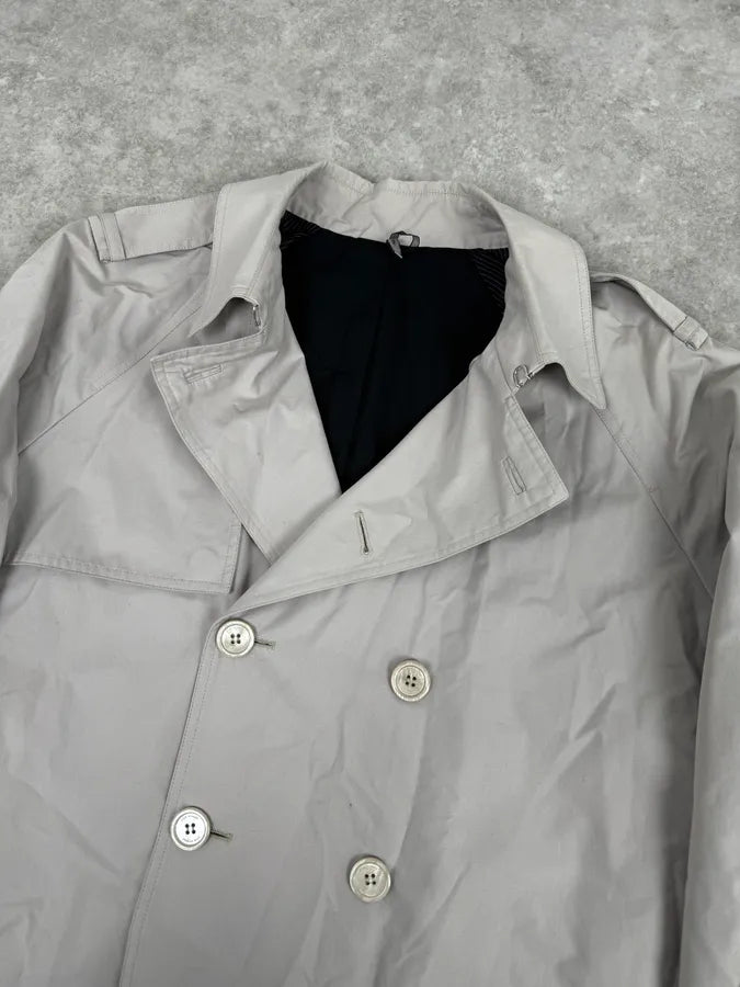 2010s Dior Grey Classy Trench Coat cNQEeRL 4
