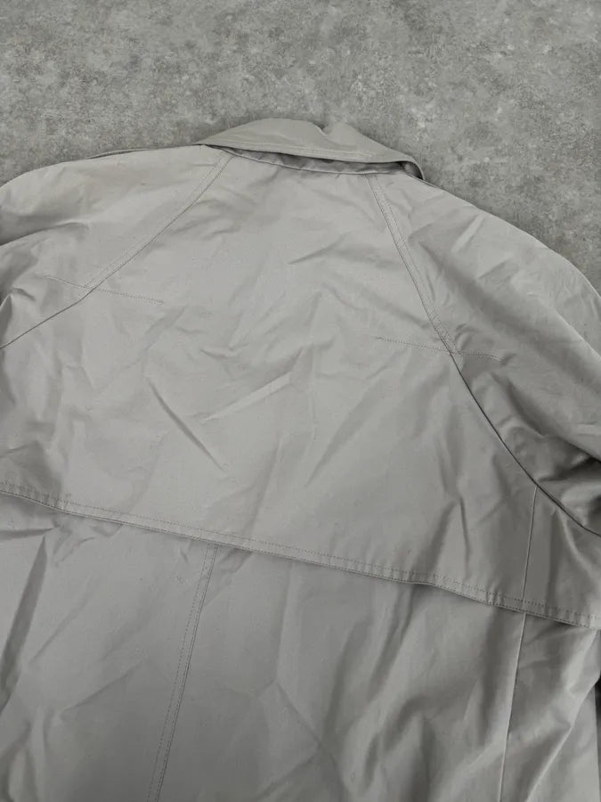 2010s Dior Grey Classy Trench Coat cNQEeRL 6