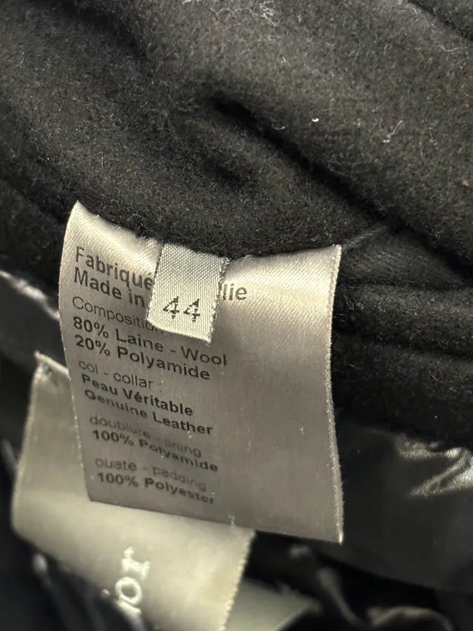 AW2009 Dior Black Wool Multi-Pocket Classy Coat by Kris Van Assche JsoggUI 12