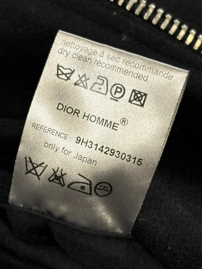 AW2009 Dior Black Wool Multi-Pocket Classy Coat by Kris Van Assche JsoggUI 13