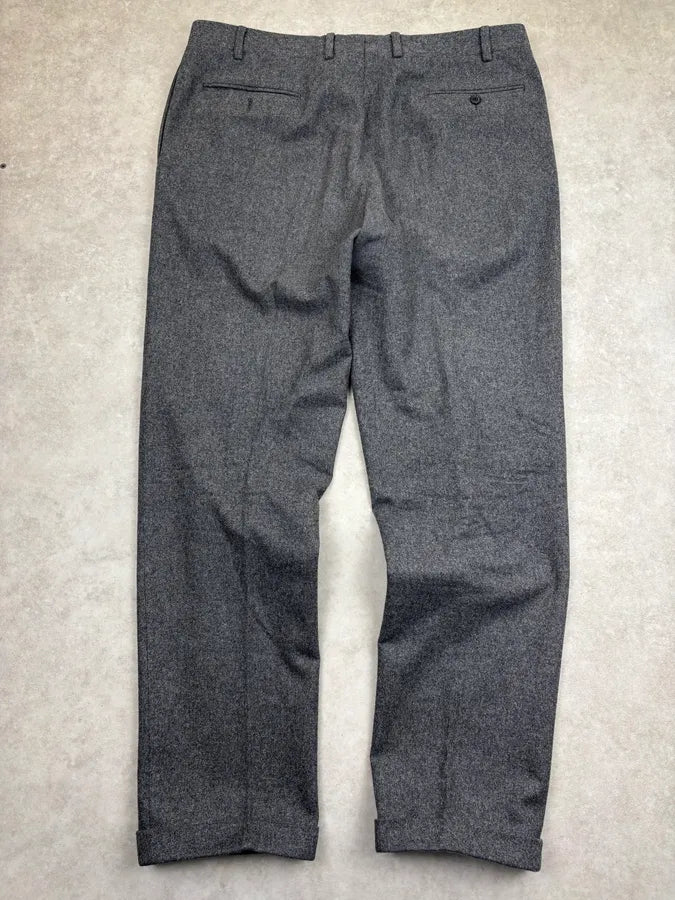 1990s Christian Dior Grey Wool Blazer & Pants Suit Set GDqXlUN 6