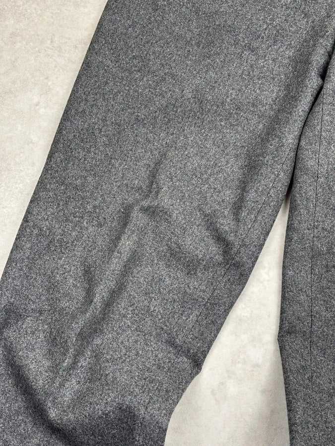 1990s Christian Dior Grey Wool Blazer & Pants Suit Set GDqXlUN 11