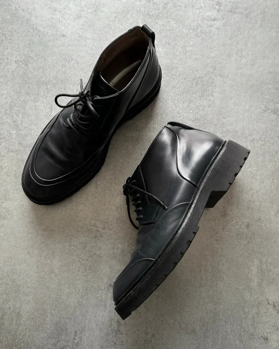 Christian Dior Obsidian Mid Leather Boots (42eu/us8.5) KnmPwAl 1