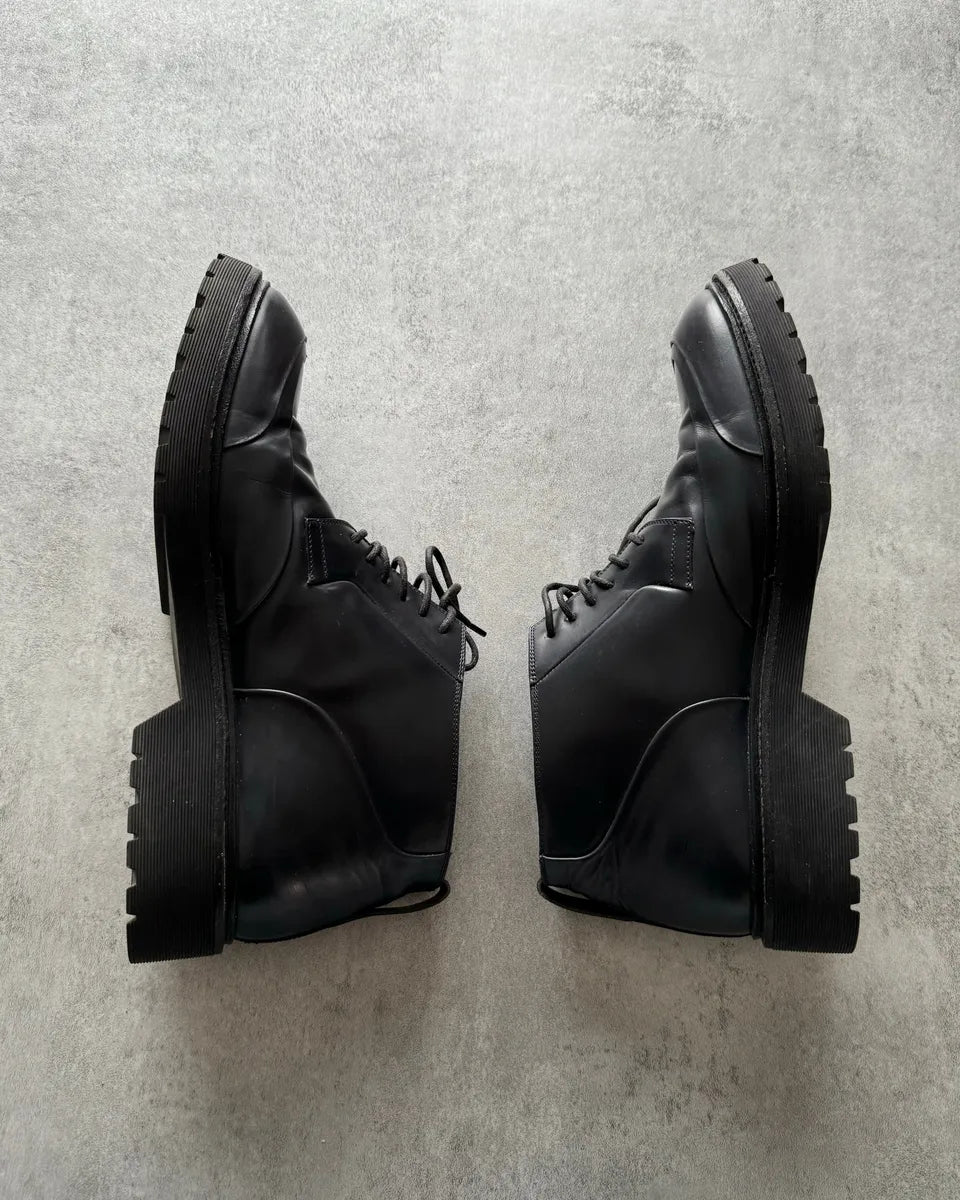 Christian Dior Obsidian Mid Leather Boots (42eu/us8.5) KnmPwAl 2