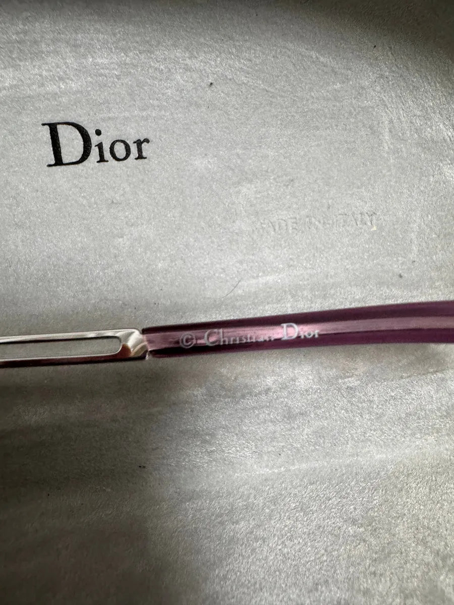 Christian Dior Purple Translucent Sunglasses zKjMMhF 5