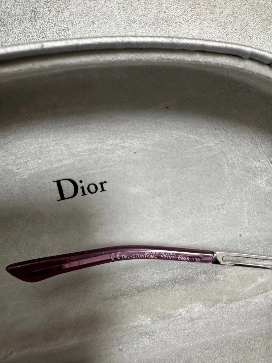 Christian Dior Purple Translucent Sunglasses zKjMMhF 6